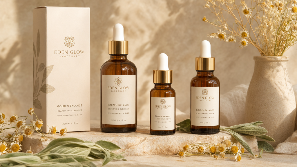 Golden Balance™ | Natural Comfort & Balance Oil™  | Eden Glow Sanctuary