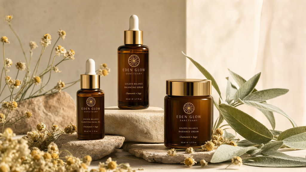 Golden Balance™ | Natural Comfort & Balance Oil™  | Eden Glow Sanctuary