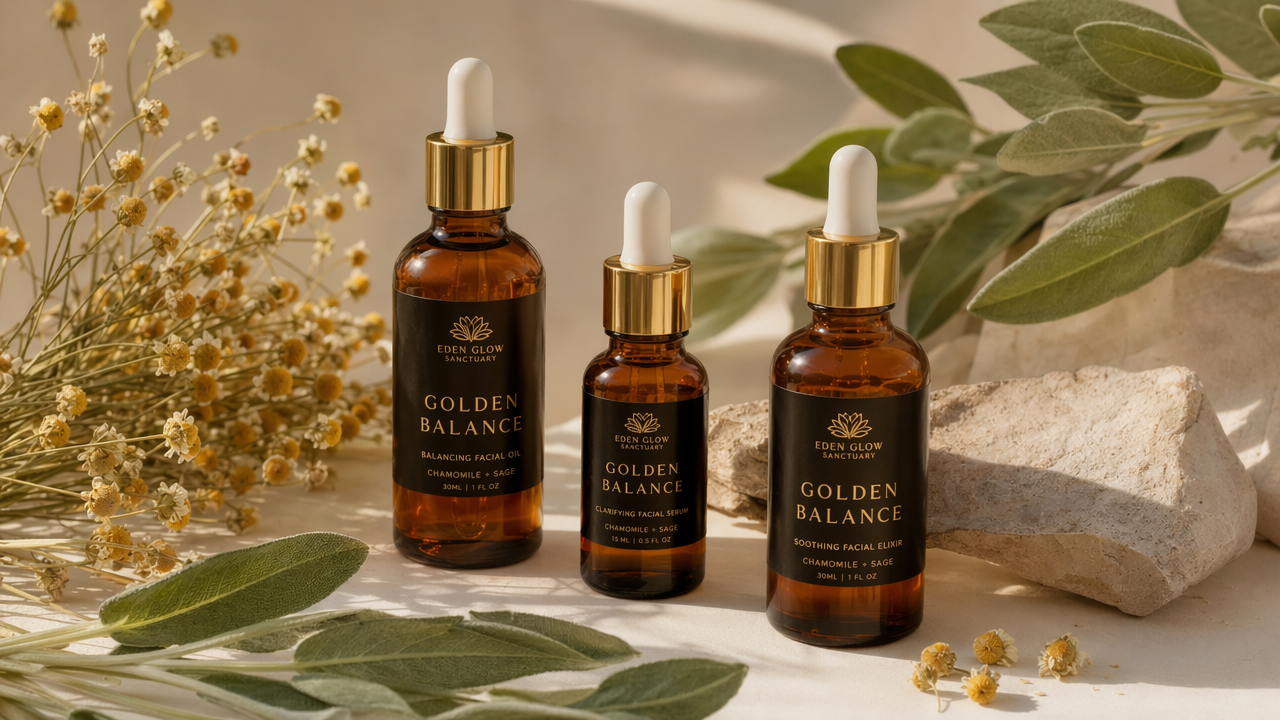 Golden Balance™ | Natural Comfort & Balance Oil™  | Eden Glow Sanctuary