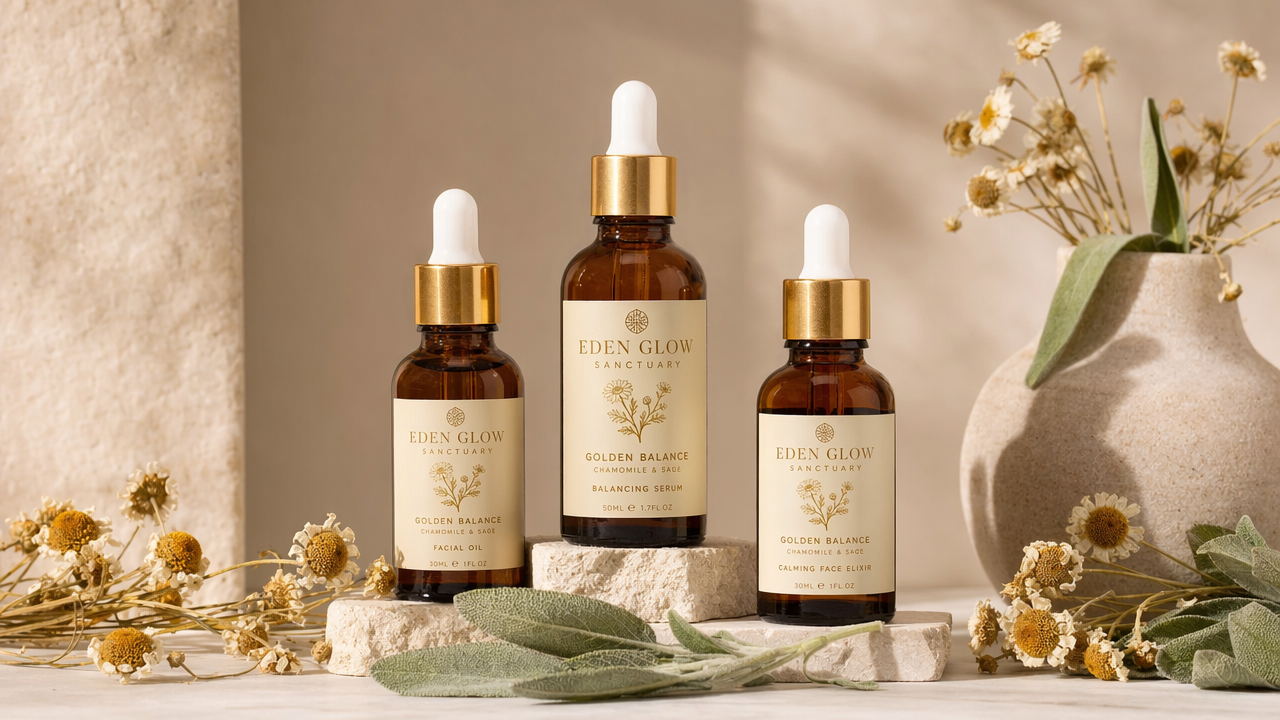 Golden Balance™ | Natural Comfort & Balance Oil™  | Eden Glow Sanctuary