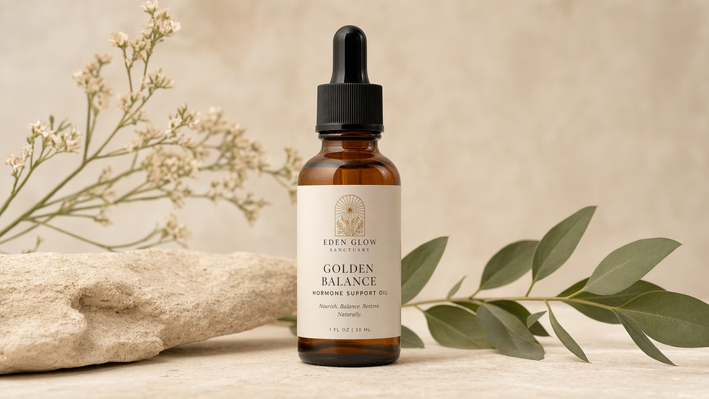 Golden Balance™ | Natural Comfort & Balance Oil™  | Eden Glow Sanctuary