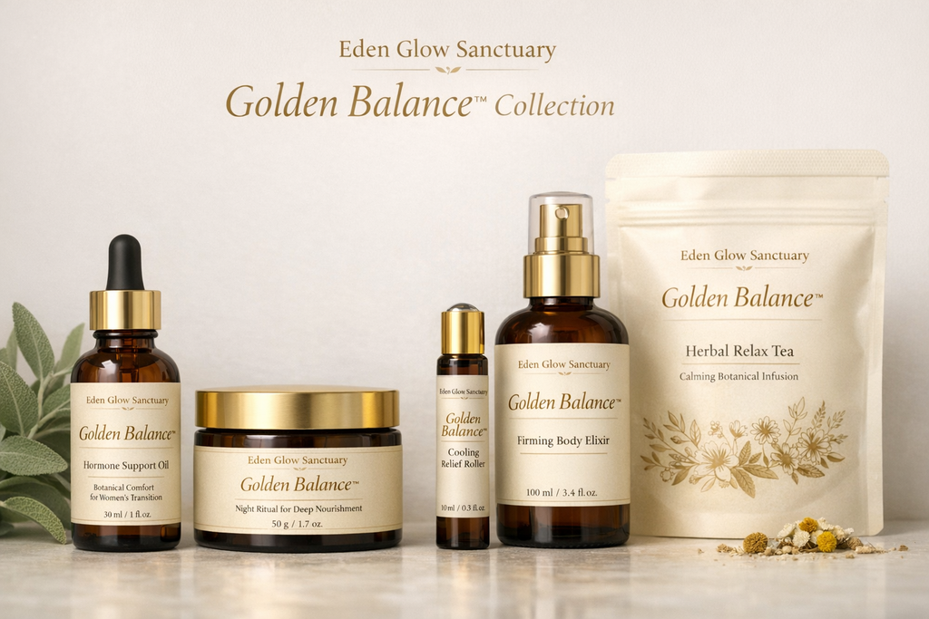 Golden Balance™ | Natural Comfort & Balance Oil™  | Eden Glow Sanctuary